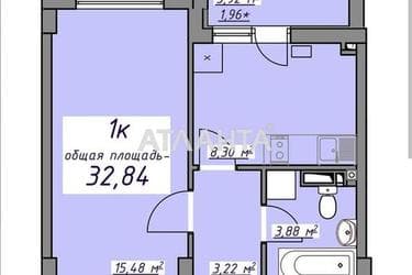1-room apartment apartment by the address st. Massiv 10 (area 32,8 m²) - photo 11 1-room apartment apartment by the address st. Massiv 10 (area 32,8 m²) - Atlanta.ua - photo 11