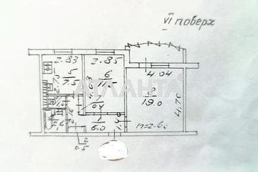2-кімнатна квартира за адресою вул. Кримська (площа 50,5 м²) - фото 18 2-кімнатна квартира за адресою вул. Кримська (площа 50,5 м²) - Atlanta.ua - фото 18