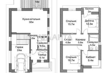 House by the address st. Stepana bandery (area 140 m²) - photo 48 House by the address st. Stepana bandery (area 140 m²) - Atlanta.ua - photo 48