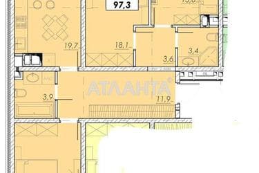 3-кімнатна квартира за адресою вул. Прохорівська (площа 97,3 м²) - фото 10 3-кімнатна квартира за адресою вул. Прохорівська (площа 97,3 м²) - Atlanta.ua - фото 10