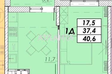 1-комнатная квартира по адресу ул. Прохоровская (площадь 40,6 м²) - imageAlt 11 1-комнатная квартира по адресу ул. Прохоровская (площадь 40,6 м²) - Atlanta.ua - imageAlt 11
