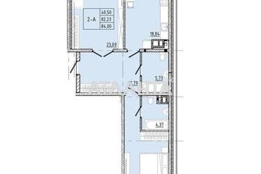 2-кімнатна квартира за адресою вул. Франка Івана (площа 84 м²) - фото 6 2-кімнатна квартира за адресою вул. Франка Івана (площа 84 м²) - Atlanta.ua - фото 6