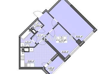 2-кімнатна квартира за адресою Глушко ак. Пр. (площа 59,8 м²) - фото 19 2-кімнатна квартира за адресою Глушко ак. Пр. (площа 59,8 м²) - Atlanta.ua - фото 19