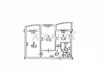 2-rooms apartment apartment by the address st. Kostandi (area 67,3 m²) - photo 17 2-rooms apartment apartment by the address st. Kostandi (area 67,3 m²) - Atlanta.ua - photo 17