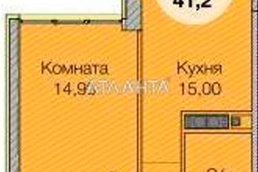 1-room apartment apartment by the address st. Paustovskogo (area 41,7 m²) - photo 10 1-room apartment apartment by the address st. Paustovskogo (area 41,7 m²) - Atlanta.ua - photo 10