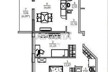 2-rooms apartment apartment by the address st. Vilyamsa ak (area 63,6 m²) - photo 34 2-rooms apartment apartment by the address st. Vilyamsa ak (area 63,6 m²) - Atlanta.ua - photo 34