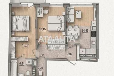 2-комнатная квартира по адресу ул. Келецкая (площадь 59,3 м²) - imageAlt 20 2-комнатная квартира по адресу ул. Келецкая (площадь 59,3 м²) - Atlanta.ua - imageAlt 20