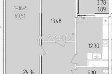 2-комнатная квартира по адресу ул. Краснова (площадь 70 м²) - imageAlt 50 2-комнатная квартира по адресу ул. Краснова (площадь 70 м²) - Atlanta.ua - imageAlt 50