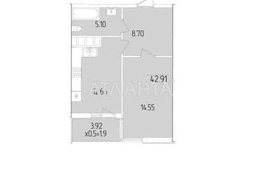 1-комнатная квартира по адресу ул. Краснова (площадь 42,5 м²) - фото 31 1-комнатная квартира по адресу ул. Краснова (площадь 42,5 м²) - Atlanta.ua - фото 31
