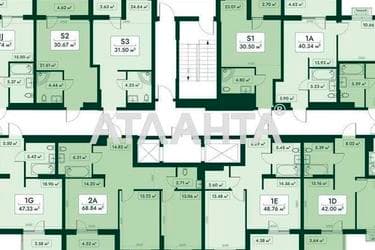 1-комнатная квартира по адресу ул. Паустовского (площадь 48,7 м²) - imageAlt 18 1-комнатная квартира по адресу ул. Паустовского (площадь 48,7 м²) - Atlanta.ua - imageAlt 18