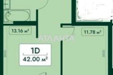 1-комнатная квартира по адресу ул. Паустовского (площадь 42 м²) - imageAlt 7 1-комнатная квартира по адресу ул. Паустовского (площадь 42 м²) - Atlanta.ua - imageAlt 7
