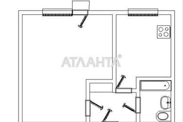1-кімнатна квартира за адресою вул. Ойстраха Давида (площа 24 м²) - фото 14 1-кімнатна квартира за адресою вул. Ойстраха Давида (площа 24 м²) - Atlanta.ua - фото 14