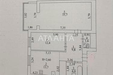 3-комнатная квартира по адресу ул. Чехова (площадь 78 м²) - фото 32 3-комнатная квартира по адресу ул. Чехова (площадь 78 м²) - Atlanta.ua - фото 32