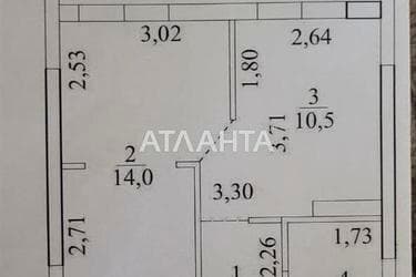 1-комнатная квартира по адресу ул. Пишоновская (площадь 40,5 м²) - imageAlt 36 1-комнатная квартира по адресу ул. Пишоновская (площадь 40,5 м²) - Atlanta.ua - imageAlt 36
