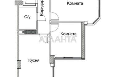 2-комнатная квартира по адресу ул. Паустовского (площадь 48 м²) - фото 10 2-комнатная квартира по адресу ул. Паустовского (площадь 48 м²) - Atlanta.ua - фото 10