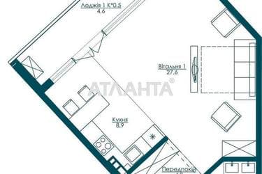 1-комнатная квартира по адресу Французский бул. (площадь 51,7 м²) - фото 33 1-комнатная квартира по адресу Французский бул. (площадь 51,7 м²) - Atlanta.ua - фото 33