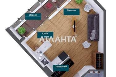 1-комнатная квартира по адресу Французский бул. (площадь 51,7 м²) - фото 34 1-комнатная квартира по адресу Французский бул. (площадь 51,7 м²) - Atlanta.ua - фото 34