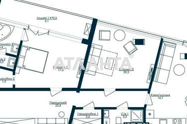 2-комнатная квартира по адресу Французский бул. (площадь 98,3 м²) - imageAlt 19 2-комнатная квартира по адресу Французский бул. (площадь 98,3 м²) - Atlanta.ua - imageAlt 19