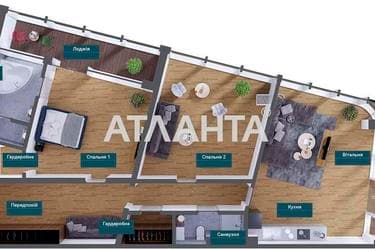 2-комнатная квартира по адресу Французский бул. (площадь 98,3 м²) - imageAlt 20 2-комнатная квартира по адресу Французский бул. (площадь 98,3 м²) - Atlanta.ua - imageAlt 20