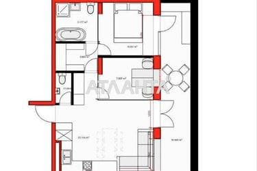 1-комнатная квартира по адресу Волынская ул. (площадь 53,2 м²) - imageAlt 34 1-комнатная квартира по адресу Волынская ул. (площадь 53,2 м²) - Atlanta.ua - imageAlt 34