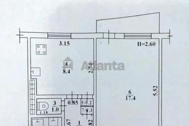 1-комнатная квартира по адресу ул. Балковская (площадь 34,5 м²) - imageAlt 20 1-комнатная квартира по адресу ул. Балковская (площадь 34,5 м²) - Atlanta.ua - imageAlt 20
