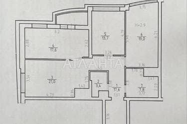 2-комнатная квартира по адресу Гагарина пр. (площадь 100 м²) - фото 76 2-комнатная квартира по адресу Гагарина пр. (площадь 100 м²) - Atlanta.ua - фото 76