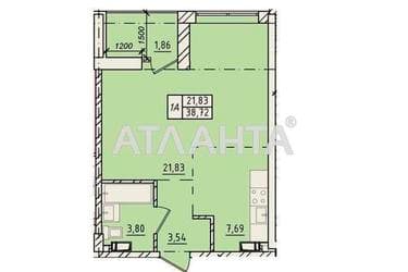 1-комнатная квартира по адресу ул. Пестеля (площадь 38,7 м²) - imageAlt 7 1-комнатная квартира по адресу ул. Пестеля (площадь 38,7 м²) - Atlanta.ua - imageAlt 7