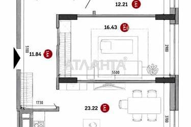 2-комнатная квартира по адресу Хмельницкого Б. Ул. (площадь 74,2 м²) - imageAlt 17 2-комнатная квартира по адресу Хмельницкого Б. Ул. (площадь 74,2 м²) - Atlanta.ua - imageAlt 17