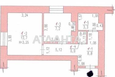 1-комнатная квартира по адресу ул. Парковая (площадь 32,9 м²) - imageAlt 32 1-комнатная квартира по адресу ул. Парковая (площадь 32,9 м²) - Atlanta.ua - imageAlt 32