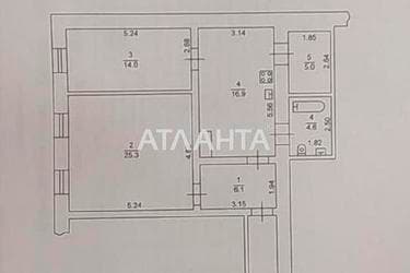 2-комнатная квартира по адресу ул. Греческая (площадь 72 м²) - imageAlt 17 2-комнатная квартира по адресу ул. Греческая (площадь 72 м²) - Atlanta.ua - imageAlt 17