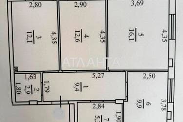 3-комнатная квартира по адресу ул. Слободская (площадь 68,3 м²) - imageAlt 37 3-комнатная квартира по адресу ул. Слободская (площадь 68,3 м²) - Atlanta.ua - imageAlt 37