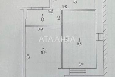 1-комнатная квартира по адресу ул. Праведников мира (площадь 48 м²) - фото 15 1-комнатная квартира по адресу ул. Праведников мира (площадь 48 м²) - Atlanta.ua - фото 15