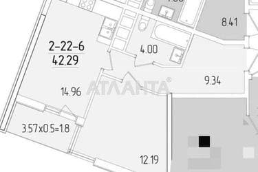 1-комнатная квартира по адресу ул. Краснова (площадь 42,3 м²) - фото 20 1-комнатная квартира по адресу ул. Краснова (площадь 42,3 м²) - Atlanta.ua - фото 20