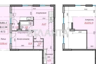3-кімнатна квартира за адресою вул. Дачна (площа 95,4 м²) - фото 21 3-кімнатна квартира за адресою вул. Дачна (площа 95,4 м²) - Atlanta.ua - фото 21