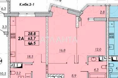 2-комнатная квартира по адресу ул. Прохоровская (площадь 65,5 м²) - imageAlt 42 2-комнатная квартира по адресу ул. Прохоровская (площадь 65,5 м²) - Atlanta.ua - imageAlt 42