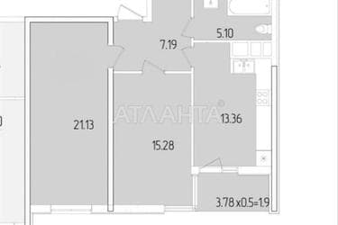 2-комнатная квартира по адресу ул. Краснова (площадь 64 м²) - фото 28 2-комнатная квартира по адресу ул. Краснова (площадь 64 м²) - Atlanta.ua - фото 28