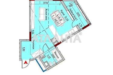 1-кімнатна квартира за адресою Маячний пров. (площа 44,4 м²) - фото 14 1-кімнатна квартира за адресою Маячний пров. (площа 44,4 м²) - Atlanta.ua - фото 14
