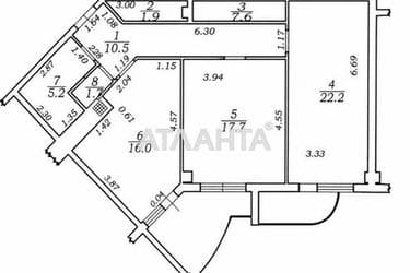 2-комнатная квартира по адресу ул. Аркадийское плато (площадь 85 м²) - imageAlt 22 2-комнатная квартира по адресу ул. Аркадийское плато (площадь 85 м²) - Atlanta.ua - imageAlt 22