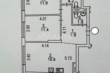 2-комнатная квартира по адресу ул. Всеволода Змиенка (площадь 56,1 м²) - imageAlt 48 2-комнатная квартира по адресу ул. Всеволода Змиенка (площадь 56,1 м²) - Atlanta.ua - imageAlt 48