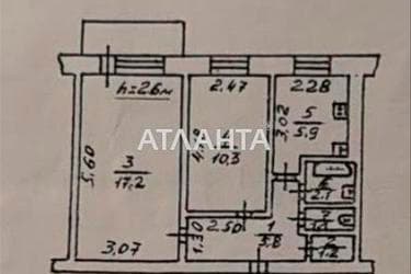 2-комнатная квартира по адресу Добровольского пр. (площадь 44,5 м²) - imageAlt 30 2-комнатная квартира по адресу Добровольского пр. (площадь 44,5 м²) - Atlanta.ua - imageAlt 30