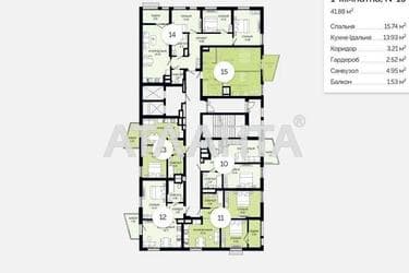 1-комнатная квартира по адресу ул. Щурата В. Ул (площадь 41,9 м²) - imageAlt 10 1-комнатная квартира по адресу ул. Щурата В. Ул (площадь 41,9 м²) - Atlanta.ua - imageAlt 10