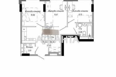 3-комнатная квартира по адресу 7 км овидиопольской дор. (площадь 51,5 м²) - фото 18 3-комнатная квартира по адресу 7 км овидиопольской дор. (площадь 51,5 м²) - Atlanta.ua - фото 18