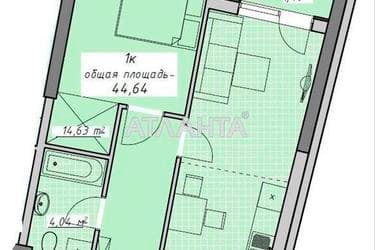1-комнатная квартира по адресу Курортный пер. (площадь 44,7 м²) - imageAlt 18 1-комнатная квартира по адресу Курортный пер. (площадь 44,7 м²) - Atlanta.ua - imageAlt 18