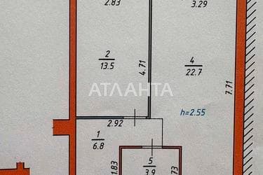1-комнатная квартира по адресу ул. Зеленая (площадь 50 м²) - фото 44 1-комнатная квартира по адресу ул. Зеленая (площадь 50 м²) - Atlanta.ua - фото 44