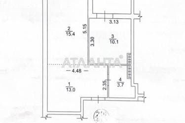 1-комнатная квартира по адресу ул. Пригородная (площадь 46,5 м²) - imageAlt 28 1-комнатная квартира по адресу ул. Пригородная (площадь 46,5 м²) - Atlanta.ua - imageAlt 28