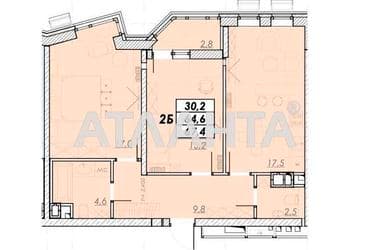 2-комнатная квартира по адресу ул. Прохоровская (площадь 67,4 м²) - фото 15 2-комнатная квартира по адресу ул. Прохоровская (площадь 67,4 м²) - Atlanta.ua - фото 15