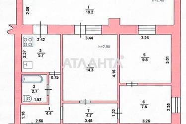 3-комнатная квартира по адресу ул. Хантадзе (площадь 68,6 м²) - imageAlt 22 3-комнатная квартира по адресу ул. Хантадзе (площадь 68,6 м²) - Atlanta.ua - imageAlt 22