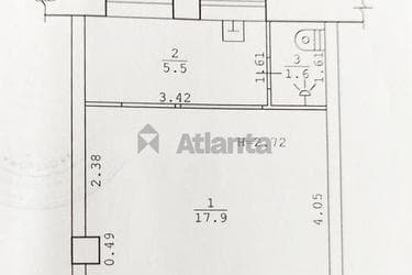 1-комнатная квартира по адресу ул. Левитана (площадь 26 м²) - imageAlt 17 1-комнатная квартира по адресу ул. Левитана (площадь 26 м²) - Atlanta.ua - imageAlt 17