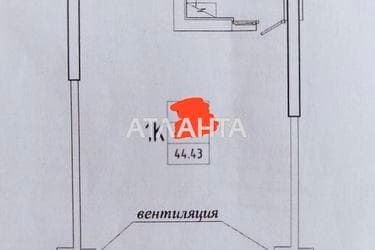 1-комнатная квартира по адресу ул. Генуэзская (площадь 44,4 м²) - imageAlt 12 1-комнатная квартира по адресу ул. Генуэзская (площадь 44,4 м²) - Atlanta.ua - imageAlt 12