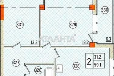 2-комнатная квартира по адресу Успенский пер. (площадь 59,1 м²) - imageAlt 36 2-комнатная квартира по адресу Успенский пер. (площадь 59,1 м²) - Atlanta.ua - imageAlt 36